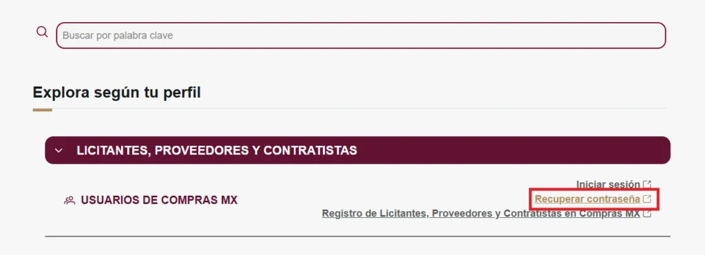 Paso 1. Acceder al módulo de recuperación